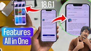 iOS 18.6.1 Update Features | iOS 18.6.1 Update | iOS 18.6.1 New Features | iOS 18.6.1 Features |  