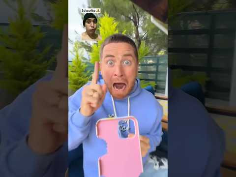 He actually fixed it???? #funny #prank #martaandrustam #phone #khamitovy #case #challenge