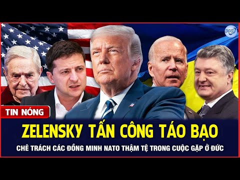 Bản Tin Sáng 11/1: Zelensky Tấn Công Táo Bạo, Chê Trách Các Đồng Minh NATO | Chuyển Động 360