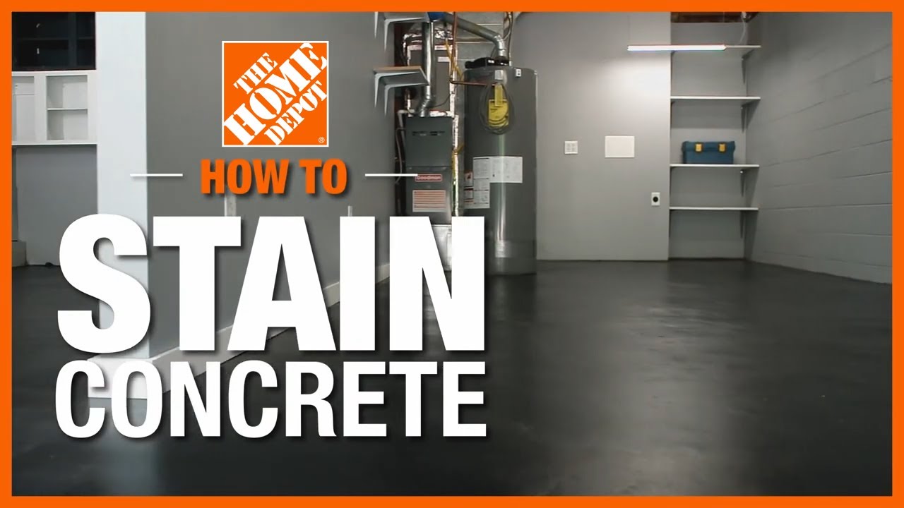 How to Stain Concrete Floors and Patios