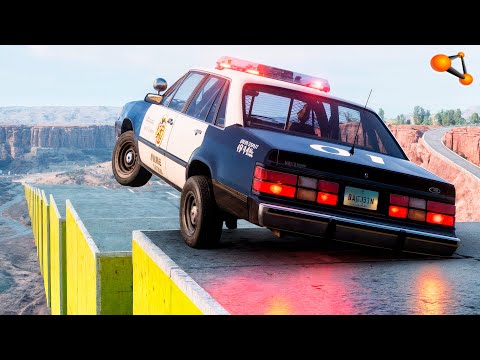 Stairs Vs Cars #62 - BeamNG drive