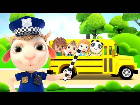 School Adventures with Dolly and Friends on the Bus | Funny Cartoon for Children & Kids Songs