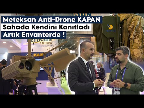 METEKSAN Anti Drone KAPAN Envantere Girdi: TSK, Kamikaze Dronlara Karşı Güvende!