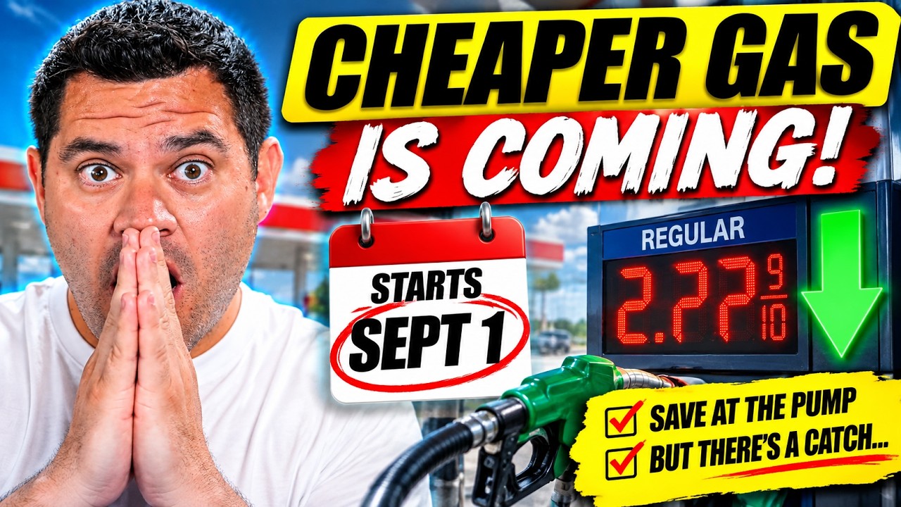 GOOD NEWS: Gas Prices Are Going To Drop Quickly