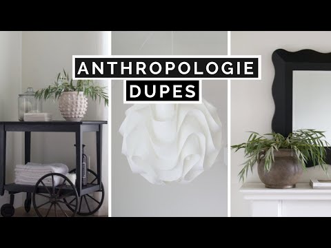 ANTHROPOLOGIE VS THRIFT STORE | DIY HIGH END HOME DECOR DUPES ON A BUDGET!