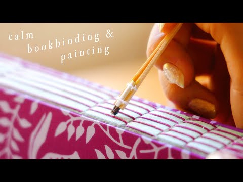 Making a Sketchbook ✨ gouache painting| ASMR