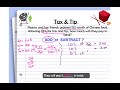 Understanding Discounts, Tips, and Taxes