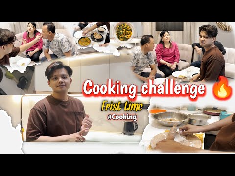Cooking for the first time 👨🏻‍🍳