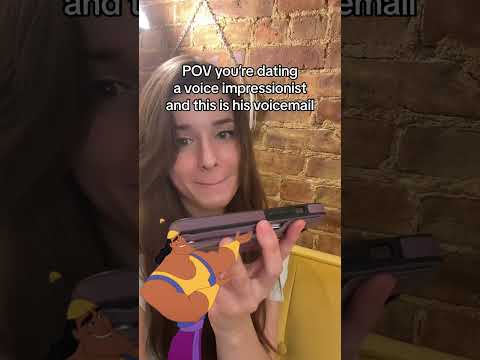 The voicemail of a voice impressionist #voiceimpressions #kronk @danieljferguson