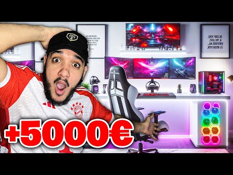 VOICI MON SETUP DE RÊVE À +5000 € ! 🤩🎮 SETUP 2024