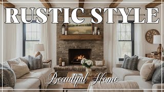 Rustic Living Room Decor Ideas That Will Make You Feel Right at Home