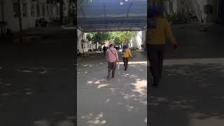 Worker leave and have lunch time