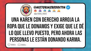 Una KAREN con Derecho Exige que le dé mi Abrigo Cuando Llevo Donaciones a su Casa tras un Incendio,