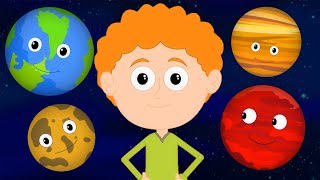 La Canción de los Planetas | Aprende el Sistema Solar con Música para Niños