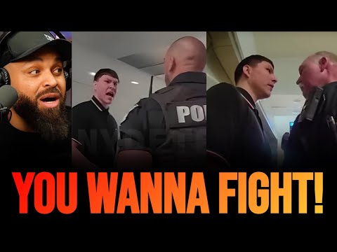 Teenage Brat Kicked Off Flight Then SQUARES UP to Cops then He REGRETS what Happens Next!