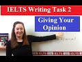 Expressing Opinions in IELTS Writing