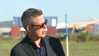YouTube video thumbnail: Sean Duffy, Steve Womack Tour Major Infrastructure Projects in Arkansas