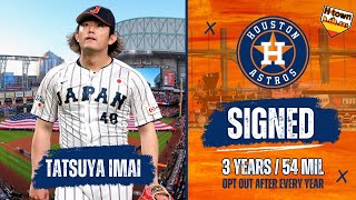 Tatsuya Imai SIGNS with ASTROS