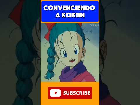 Bulma intenta convencer a Goku #dragonball