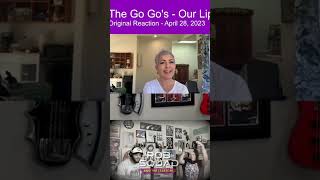 We reacted to The Go-Go’s with Jane Wiedlin!😱🎵 Did you watch? #shorts #reaction