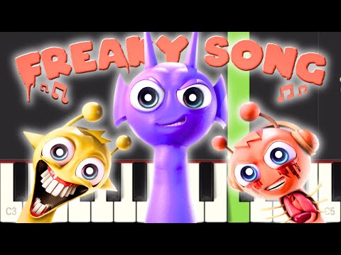 Incredibox Sprunki - Freaky Song - EASY Piano