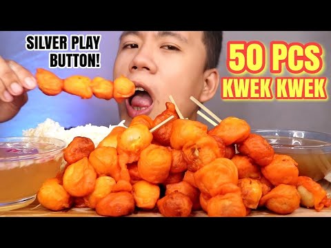 50Pcs KWEK KWEK MUKBANG | Street Food | Mukbang | Mukbanger | Asmr | Eating | Food | Vivas Malimban