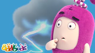 Don’t Be Fooled, Summer Rain Is Real! 🌧️  | Oddbods | Educational Kids Videos | Moonbug Kids
