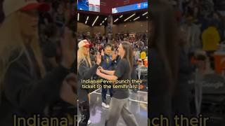 Indiana Fever punch their ticket to the semifinals! 🏀 #nowyouknow  #caitlinclark #youtubeshorts