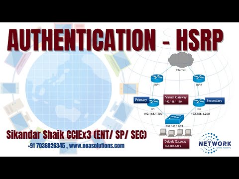 006 HSRP – Authentication