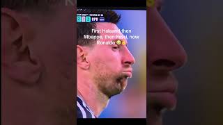 First Haaland, then Mbappe, then pessi, then Ronaldo😭✌️ #fyp