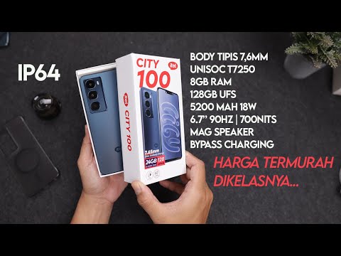 GEBRAKAN ITEL LAGI SPEK NGEBUT DIKELASNYA‼️Unboxing Itel City 100 + Test Gaming + Test Kamera