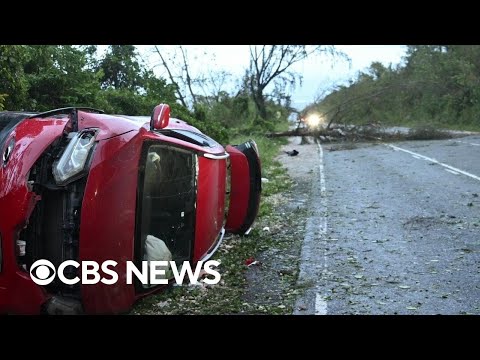 YouTube video thumbnail: Hurricane Melissa Barrels Toward the Bahamas