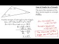 Solving Equations and Triangle Angles
