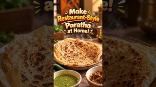 Make Restaurant-Style Paratha at Home!