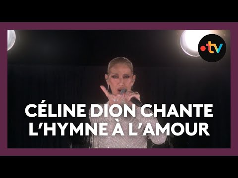 La sublime performance de Céline Dion lors de la cérémonie d'ouverture des JO de Paris 2024