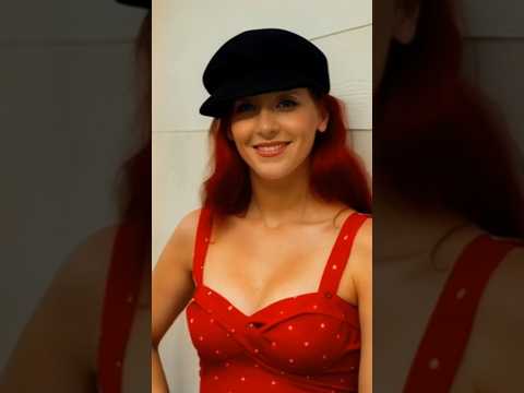 ASMR Beutiful Girl With Red dress🔥 #shorts #asmr
