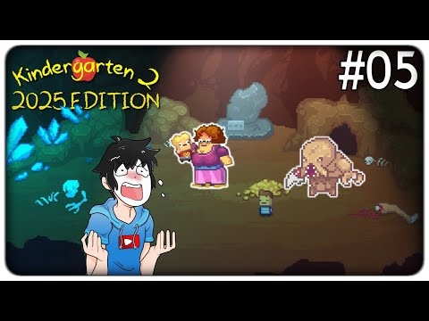 AIUTIAMO NUGGET CON LA NUOVA CAVERNA MA QUI SOTTO CI SONO I MOSTRI | Kindergarten 2 (2025) ep.05
