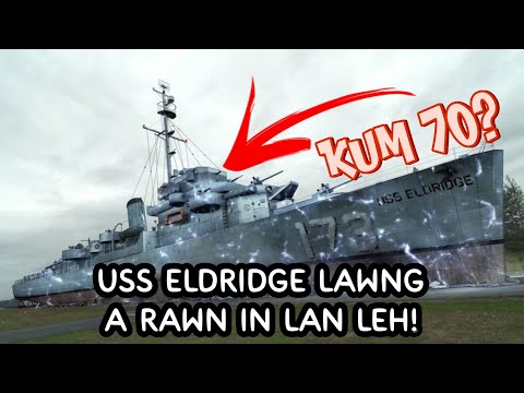 Kum 70 hnuah USS Eldrige lawng a rawn inlan leh,.A mihring phurhte chu an upat phah hauhlo mai le.