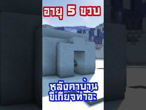 สร้างบ้านธีมเมืองหนาว ตามอายุต่างๆ
