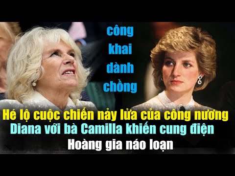 Hé Lộ Cuộc Chiến "Nảy Lửa" Của Công Nương Diana Với Bà Camilla Khiến Cung Điện Hoàng Gia "Náo Loạn"