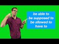 Understanding Modal Verbs and Their Uses