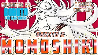 BORUTO TWO BLUE VORTEX CHAPITRE 26 RÉSUMÉ COMPLET FRANCAIS : LE DEAL DE MOMOSHIKI ET BORUTO...