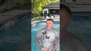 Kid Makes A Bet With His Brother #Shorts