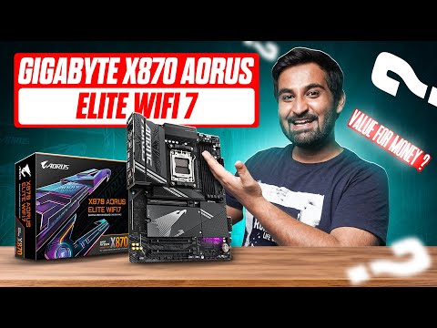 Best AMD Motherboard : Gigabyte X870 Aorus Elite Wifi7 @AORUSIndia