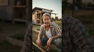 ไปปลูกผักเลี้ยงไก่กันดีไหม555 #aivideo #รวยจนต้องร้องขอชีวิต