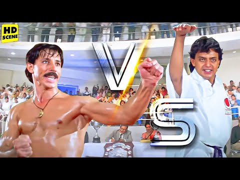 मिथुन चकार्वती & हुसैन खान की जबरदस्त फाइट सीन | Bollywood Blockbuster Movie Scene | Ghar Jamai