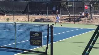 The Future Tennis Star with no backhand - Teodor Davidov #二刀流 #nitoryu #TeodorDavidov