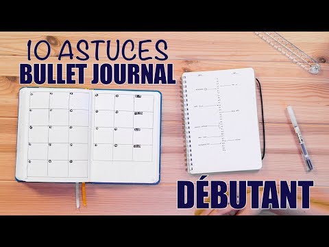 10 astuces BULLET JOURNAL pour DÉBUTANT | feat. Céline H.