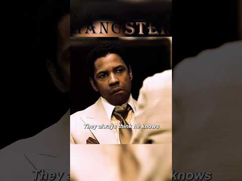 American Gangster：Frank, we’re all gonna leave you.