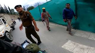 Police Aagyi Manali Mae 😭 #ladakh @luffyop05 @Sandeepbhattvlogs